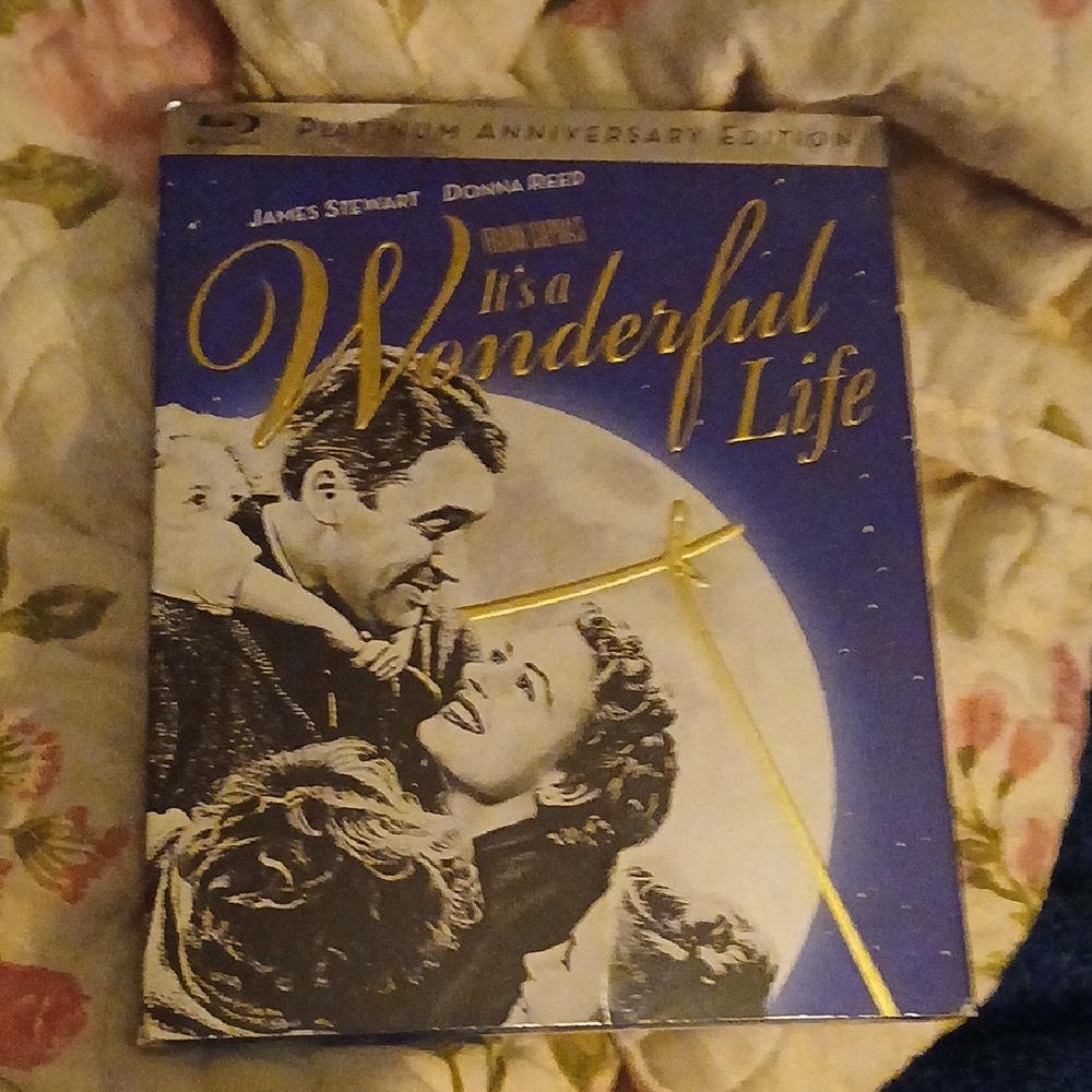 It's a Wonderful Life Blu-ray Platinum‎ Edition Dvd. Blu Ray Disc. 2 Disc